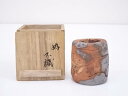 【中古】【茶道具】焼締蓋置【送料無料】蓋置き 茶道 道具 茶道具 おしゃれ ふたおき 茶器 抹茶 骨董 お茶 台 茶会 茶席 茶事 茶の湯