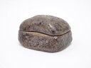 【中古】【香道】作家物 鉄釉香合【送料無料】茶道具 茶道 香道 香道具 おしゃれ かわいい アンティーク インテリア 骨董 茶器 お香入れ