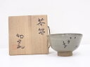 【中古】【ゴールデンウィークセール65%オフ】【茶道具】卯之助造 鉄絵文字茶碗【送料無料】茶道 抹茶 おしゃれ 抹茶茶碗 抹茶碗 和食器 レトロ 茶器 骨董 茶...