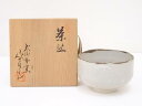 【中古】【GWセール55 オフ】【茶道具】犬山焼 尾関作十郎造 茶碗【送料無料】 中古 茶道 抹茶 茶道具 おしゃれ 抹茶茶碗 抹茶碗 和食器 レトロ 茶器 茶わん 骨董 茶会 茶の湯