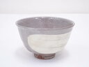 【中古】【茶道具】作家物 京焼 刷毛目茶碗【送料無料】茶道 抹茶 おしゃれ 抹茶茶碗 抹茶碗 和食器 レトロ 茶器 骨董 茶わん 茶会 茶の湯 7月 夏