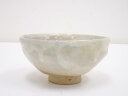 【中古】【茶道具】作家物 粉引茶碗【送料無料】茶道 抹茶 おしゃれ 抹茶茶碗 抹茶碗 和食器 レトロ 茶器 骨董 茶わん 茶会 茶の湯 8月 10月 夏 秋