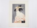 【中古】【ゴールデンウィークセール55%オフ】【書画】東洲斎写楽 「四世岩井半四郎の乳人重の井」 手摺浮世絵木版画【送料無料】絵画 書 おしゃれ 木製 アート ...