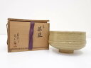 【中古】【ゴールデンウィークセール55%オフ】【茶道具】赤膚焼 大塩正人造 萩釉茶碗(共箱)【送料無料】茶道 抹茶 おしゃれ 抹茶茶碗 抹茶碗 和食器 レトロ ...