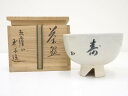 【中古】【茶道具】赤膚焼 大塩玉泉造 茶碗(共箱)【送料無料】茶道 抹茶 おしゃれ 抹茶茶碗 抹茶碗 和食器 レトロ 茶器 骨董 茶わん 茶会 茶の湯