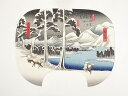 【中古】【タイムセール60%オフ】【書画】歌川広重 豆相箱根山中湖水之図 手摺浮世絵木版画【送料無料】絵画 書 おしゃれ 木製 アート 芸術 年中掛け インテリ...