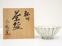 【中古】【茶道具】不動窯造 粉引茶碗(共箱)【送料無料】茶道 抹茶 おしゃれ 抹茶茶碗 抹茶碗 和食器 レトロ 茶器 骨董 茶わん 茶会 茶の湯 8月 10月 ...