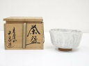 【中古】【茶道具】赤膚焼 大塩玉泉造 茶碗(共箱)【送料無料】茶道 抹茶 おしゃれ 抹茶茶碗 抹茶碗 和食器 レトロ 茶器 骨董 茶わん 茶会 茶の湯