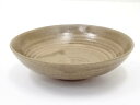 【中古】【茶道具】作家物 灰釉平茶碗【送料無料】茶道 抹茶 おしゃれ 抹茶茶碗 抹茶碗 和食器 レトロ 茶器 骨董 茶わん 茶会 茶の湯 夏