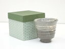 【中古】【茶道具】京焼 原清和造 刷毛目茶碗【送料無料】茶道 抹茶 おしゃれ 抹茶茶碗 抹茶碗 和食器 レトロ 茶器 骨董 茶わん 茶会 茶の湯 7月 夏