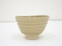【中古】【茶道具】作家物 灰釉茶碗【送料無料】茶道 抹茶 おしゃれ 抹茶茶碗 抹茶碗 和食器 レトロ 茶器 骨董 茶わん 茶会 茶の湯