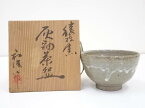 【中古】【茶道具】猿投窯　山口和俊造　灰釉茶碗（共箱）【送料無料】[中古 茶道 抹茶 茶道具 おしゃれ 抹茶茶碗 抹茶碗 和食器 レトロ 茶器 茶わん 骨董 茶会 茶の湯]