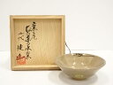 【中古】【ゴールデンウィークセール55%オフ】【茶道具】唐津焼 妙見屋五代 捷延造 茶碗(共箱)【送料無料】茶道 抹茶 おしゃれ 抹茶茶碗 抹茶碗 和食器 レト...