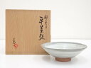 【中古】【ゴールデンウィークセール60%オフ】【茶道具】京焼 国領寿人造 刷毛目平茶碗(共箱)【送料無料】茶道 抹茶 おしゃれ 抹茶茶碗 抹茶碗 和食器 レトロ...