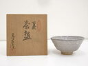 【中古】【茶道具】中島春草造 古萩茶碗(共箱)【送料無料】茶道 抹茶 おしゃれ 抹茶茶碗 抹茶碗 和食器 レトロ 茶器 骨董 茶わん 茶会 茶の湯 9月 10月...