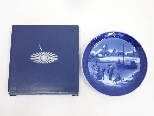 【中古】【陶芸 陶器】Royal Copenhagen ロイヤルコペンハーゲン イヤープレート（1998年）【送料無料】 中古 ROYAL COPENHAGEN 洋食器 おしゃれ ブランド カフェ 雑貨 キッチン 北欧