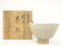 【中古】【ゴールデンウィークセール55%オフ】【茶道具】萩焼 千山造 茶碗(共箱)【送料無料】茶道 抹茶 おしゃれ 抹茶茶碗 抹茶碗 和食器 レトロ 茶器 骨董...