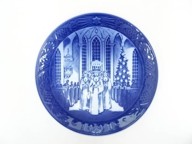 【中古】【陶芸 陶器】Royal Copenhagen ロイヤルコペンハーゲン イヤープレート（1991年）【送料無料】 中古 ROYAL COPENHAGEN 洋食器 おしゃれ ブランド カフェ 雑貨 キッチン 北欧