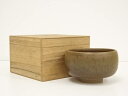 【中古】【ゴールデンウィークセール55%オフ】【茶道具】小石原焼 明山造 茶碗(共箱)【送料無料】茶道 抹茶 おしゃれ 抹茶茶碗 抹茶碗 和食器 レトロ 茶器 ...