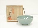 【中古】【ゴールデンウィークセール65%オフ】【茶道具】朴世造 高麗青磁茶碗(共箱)【送料無料】茶道 抹茶 おしゃれ 抹茶茶碗 抹茶碗 和食器 レトロ 茶器 骨...
