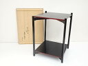 【中古】【夏まつりセール65%オフ】【茶道具】塗師川瀬表完造 淡々斎好写加寿美棚(共箱)【送料無料】茶道 茶道具 おしゃれ 茶器 道具 点前 茶席 抹茶 骨董 ...