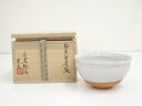 【中古】【ゴールデンウィークセール65%オフ】【茶道具】宮岡英夫造 白天目茶碗(共箱)【送料無料】茶道 抹茶 おしゃれ 抹茶茶碗 抹茶碗 和食器 レトロ 茶器 ...