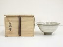 【中古】【タイムセール55%オフ】【茶道具】黄仁哲造 刷毛目三島茶碗(共箱)【送料無料】茶道 抹茶 おしゃれ 抹茶茶碗 抹茶碗 和食器 レトロ 茶器 骨董 茶わ...