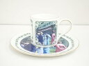 【中古】【ゴールデンウィークセール65%オフ】【陶芸・陶器】ウェッジウッド ウィンブルドンコレクション マグカップ・プレートセット【送料無料】食器 おしゃれ か...