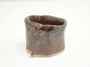 【中古】【茶道具】鉄釉手捻蓋置【送料無料】蓋置き 茶道 道具 茶道具 おしゃれ ふたおき 茶器 抹茶 骨董 お茶 台 茶会 茶席 茶事 茶の湯