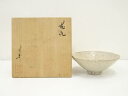 【中古】【タイムセール60%オフ】【茶道具】萩焼 宮田佳典造 茶碗(共箱)【送料無料】茶道 抹茶 おしゃれ 抹茶茶碗 抹茶碗 和食器 レトロ 茶器 骨董 茶わん...