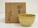【中古】【茶道具】京焼 光山造 茶碗(共箱)【送料無料】茶道 抹茶 おしゃれ 抹茶茶碗 抹茶碗 和食器 レトロ 茶器 骨董 茶わん 茶会 茶の湯