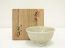 【中古】【茶道具】京焼 井上春峰造 茶碗（共箱）【送料無料】 中古 茶道 抹茶 茶道具 おしゃれ 抹茶茶碗 抹茶碗 和食器 レトロ 茶器 茶わん 骨董 茶会 茶の湯