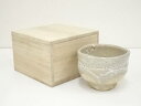 【中古】【茶道具】萩焼 作家物 茶碗(保護箱)【送料無料】茶道 抹茶 おしゃれ 抹茶茶碗 抹茶碗 和食器 レトロ 茶器 骨董 茶わん 茶会 茶の湯 9月 秋