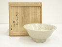 【中古】【ゴールデンウィークセール55%オフ】【茶道具】牛戸焼 白釉茶碗(共箱)【送料無料】茶道 抹茶 おしゃれ 抹茶茶碗 抹茶碗 和食器 レトロ 茶器 骨董 ...