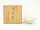 【中古】【ゴールデンウィークセール55%オフ】【茶道具】不老園造 瀬戸唐津平茶碗(共箱)【送料無料】茶道 抹茶 おしゃれ 抹茶茶碗 抹茶碗 和食器 レトロ 茶器...
