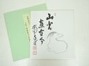 【中古】【タイムセール35%オフ】【書画】大徳寺 前田昌道筆 「山光無古今」 肉筆色紙【送料無料】おしゃれ かわいい 飾る 飾り アート 芸術 インテリア 床の...