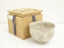 【中古】【茶道具】萩焼 茶碗(保護箱)【送料無料】茶道 抹茶 おしゃれ 抹茶茶碗 抹茶碗 和食器 レトロ 茶器 骨董 茶わん 茶会 茶の湯 9月 秋