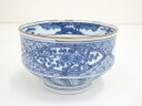 【中古】【茶道具】京焼 井上春峰造 染付祥瑞茶碗【送料無料】