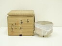 【中古】【ゴールデンウィークセール65%オフ】【茶道具】萩焼 大和松雁造 茶碗(共箱)【送料無料】茶道 抹茶 おしゃれ 抹茶茶碗 抹茶碗 和食器 レトロ 茶器 ...