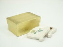 【中古】【香道】三楽造 扇形香合(箱付)【送料無料】茶道具 茶道 香道 香道具 おしゃれ かわいい アンティーク インテリア 骨董 茶器 お香入れ 3月 11月...
