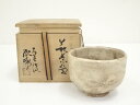 【中古】【タイムセール55%オフ】【茶道具】萩焼 玉村登陽造 茶碗(共箱)【送料無料】茶道 抹茶 おしゃれ 抹茶茶碗 抹茶碗 和食器 レトロ 茶器 骨董 茶わん...