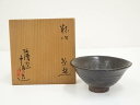 【中古】【ゴールデンウィークセール55%オフ】【茶道具】阿漕窯 福森十浦造 粉吹茶碗(共箱)【送料無料】茶道 抹茶 おしゃれ 抹茶茶碗 抹茶碗 和食器 レトロ ...