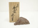 【中古】【茶道具】赤膚焼 古瀬尭三造 干支猪香合(共箱)【送料無料】茶道具 茶道 香道 香道具 おしゃれ かわいい アンティーク インテリア 骨董 茶器 お香入...