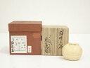【中古】【タイムセール55%オフ】【香道】萩焼 十二代 田原陶兵衛造 萩柿香合(共箱)【送料無料】茶道具 茶道 香道 香道具 おしゃれ かわいい アンティーク ...