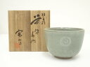 【中古】【タイムセール55%オフ】【茶道具】京焼 十九世 雲林院宝山造 狂言袴茶碗(銘:春興)(共箱)【送料無料】茶道 抹茶 おしゃれ 抹茶茶碗 抹茶碗 和食器 レトロ 茶器 骨董 茶わん 茶会 茶の湯 11月 秋