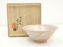 【中古】【ゴールデンウィークセール10%オフ】【茶道具】萩焼 茶碗(保護箱)【送料無料】茶道 抹茶 おしゃれ 抹茶茶碗 抹茶碗 和食器 レトロ 茶器 骨董 茶わ...
