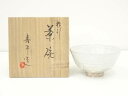 【中古】【茶道具】寿平造 粉引茶碗(共箱)【送料無料】茶道 抹茶 おしゃれ 抹茶茶碗 抹茶碗 和食器 レトロ 茶器 骨董 茶わん 茶会 茶の湯 8月 10月 夏...
