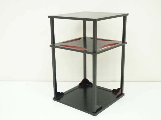 【中古】【茶道具】糸巻棚（箱付）【送料無料】