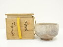 【中古】【タイムセール55%オフ】【茶道具】萩焼 七代 兼田三左衛門(天寵)造 茶碗(共箱)【送料無料】茶道 抹茶 おしゃれ 抹茶茶碗 抹茶碗 和食器 レトロ ...