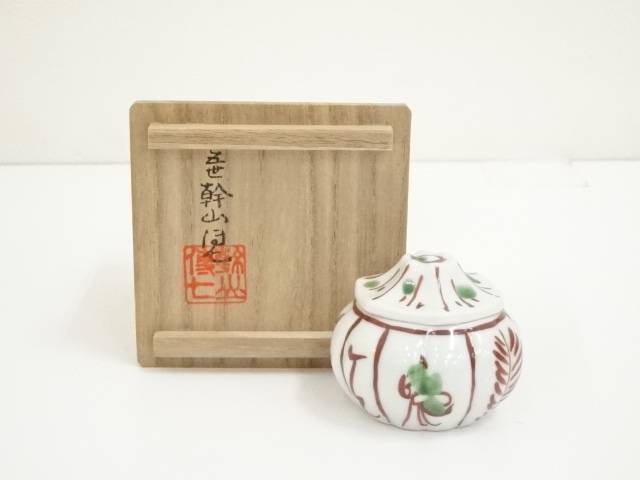 Kちゃん中林星山 扇面香合 葦に翡翠蒔絵 螺鈿 香合 茶道具 です。 楽天市場】香合 中林星山の通販